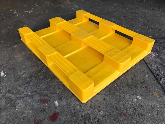 Metal Reinforced Euro Plastic Pallet for Racking Dynamic Load 1.5T and Racking Load 1.2T