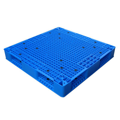 Antislip Rubber Inserted Double Faced Plastic Pallets for Heavy Duty Applications