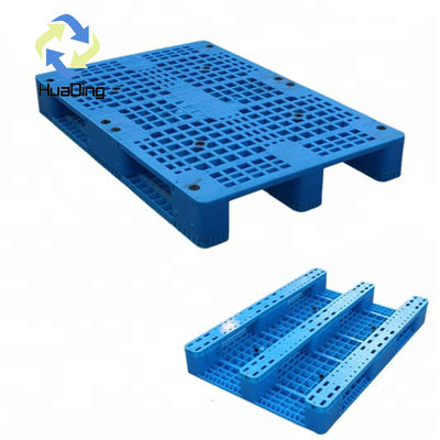 1200*1000 HDPE Plastic Pallets for Printing Industry Single Faced and 6 T Static Load