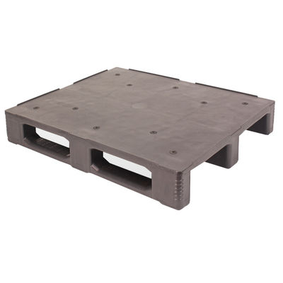 1200*1200*150mm Customized Color HDPE/PP Anti-Slip Closed Deck Plastic Pallets for Racking