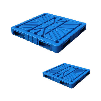 Double Faced HDPE Plastic Pallet for Stacking HUADING Blow Molding 6T Static Load