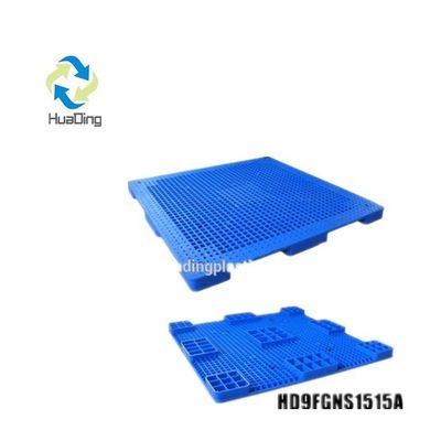 HUADING Direct Plastic 1500*1500mm HDPE EU 9 Runner Injection Pallets for 4000kg Loading