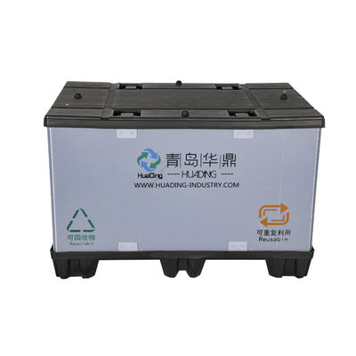 Custom Automotive Packaging by HUADING Heavy Duty Plastic Injection Molding Pallet Box