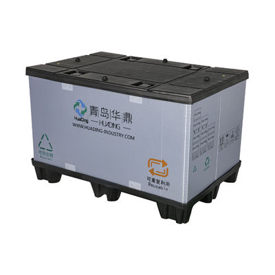 Custom Automotive Packaging by HUADING Heavy Duty Plastic Injection Molding Pallet Box