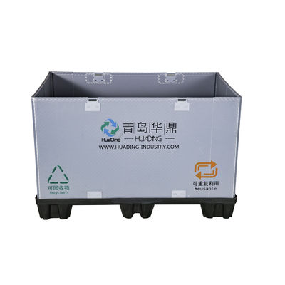 Custom Automotive Packaging by HUADING Heavy Duty Plastic Injection Molding Pallet Box