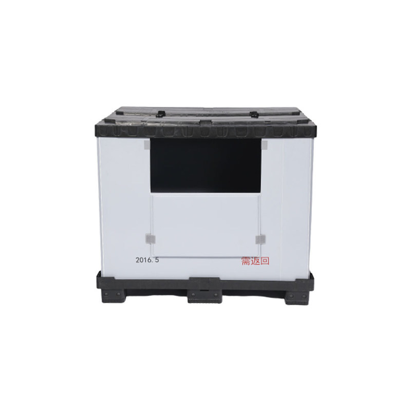 Collapsible Advantage Customizable HDPE Foldable Storage Plastic Pallet Box for Auto Parts